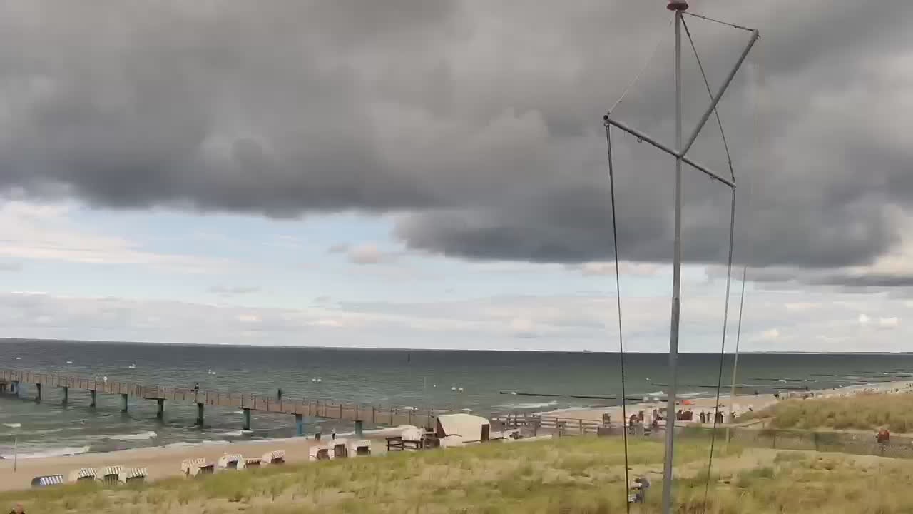 Archived image Webcam Graal-Müritz on the Baltic Sea coast