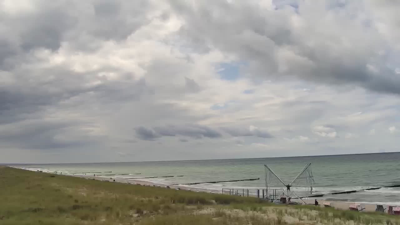 Archived image Webcam Graal-Müritz on the Baltic Sea coast