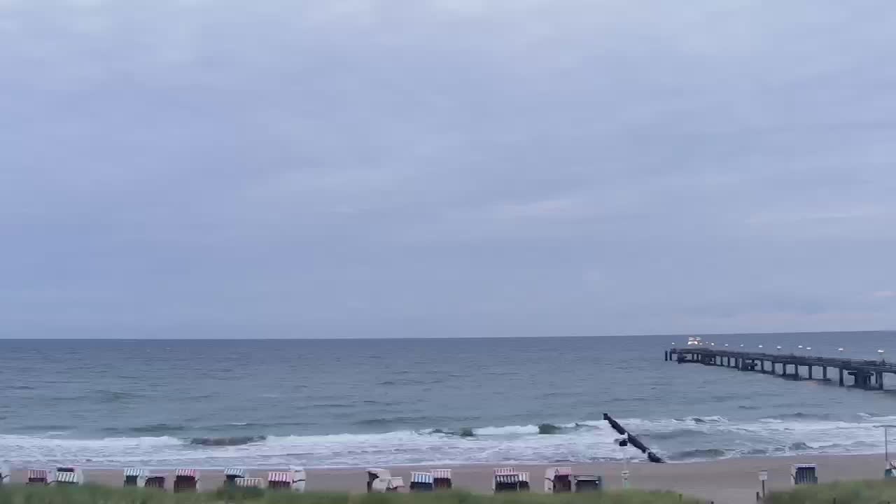 Archived image Webcam Graal-Müritz on the Baltic Sea coast
