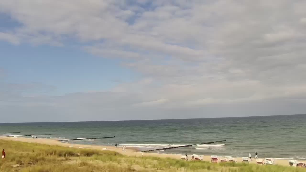 Archived image Webcam Graal-Müritz on the Baltic Sea coast