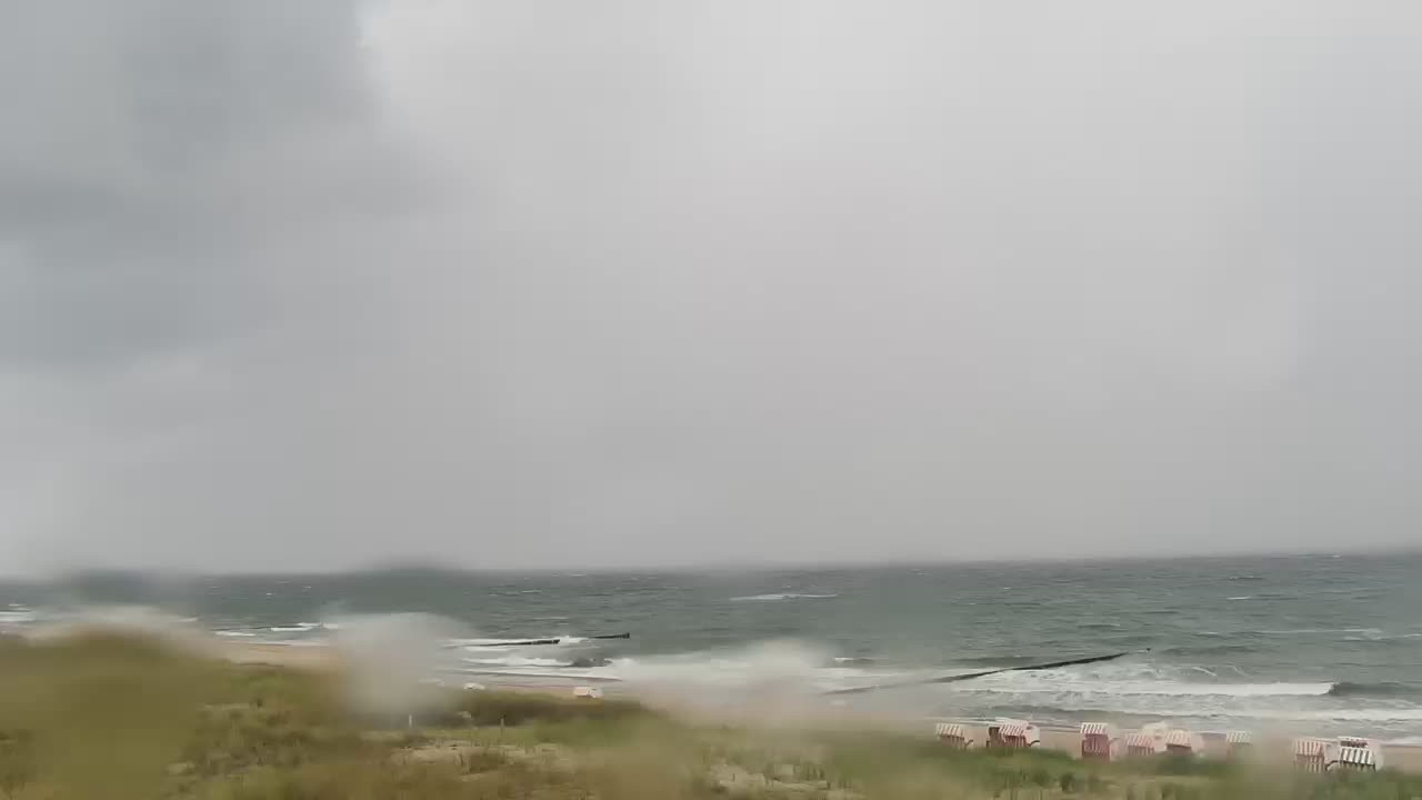 Archived image Webcam Graal-Müritz on the Baltic Sea coast