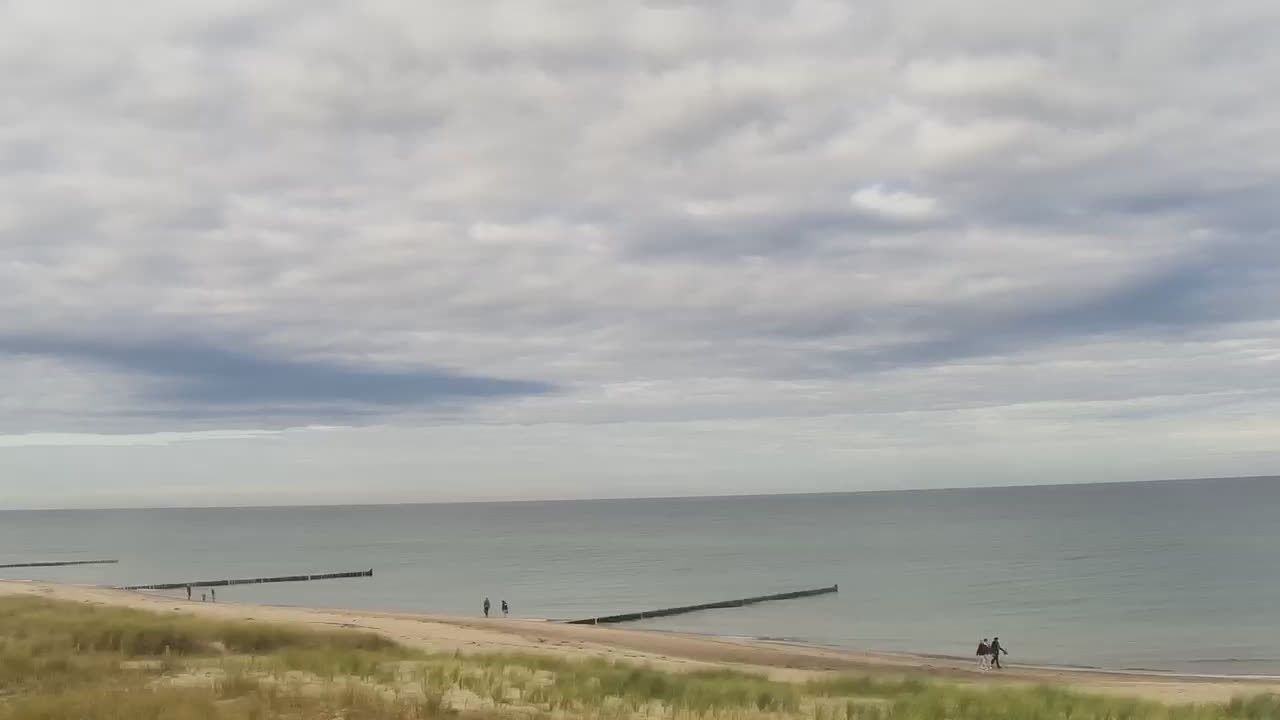 Archived image Webcam Graal-Müritz on the Baltic Sea coast