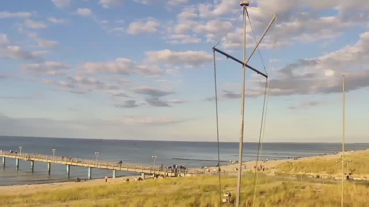 Archived image Webcam Graal-Müritz on the Baltic Sea coast