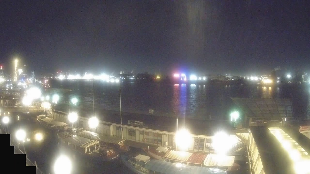 Archiv Foto Webcam Hamburg: Landungsbrücken