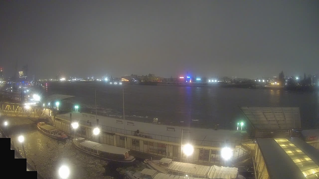 Archived image Webcam Hamburg: Cargo bridges