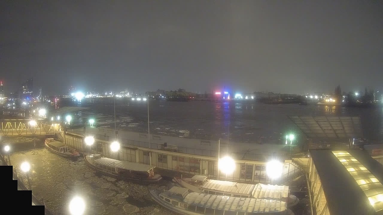 Archived image Webcam Hamburg: Cargo bridges