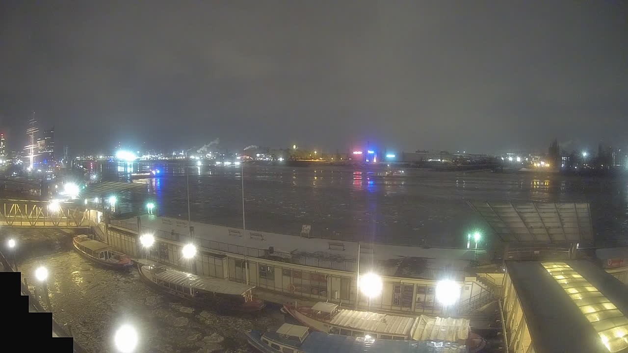 Archived image Webcam Hamburg: Cargo bridges
