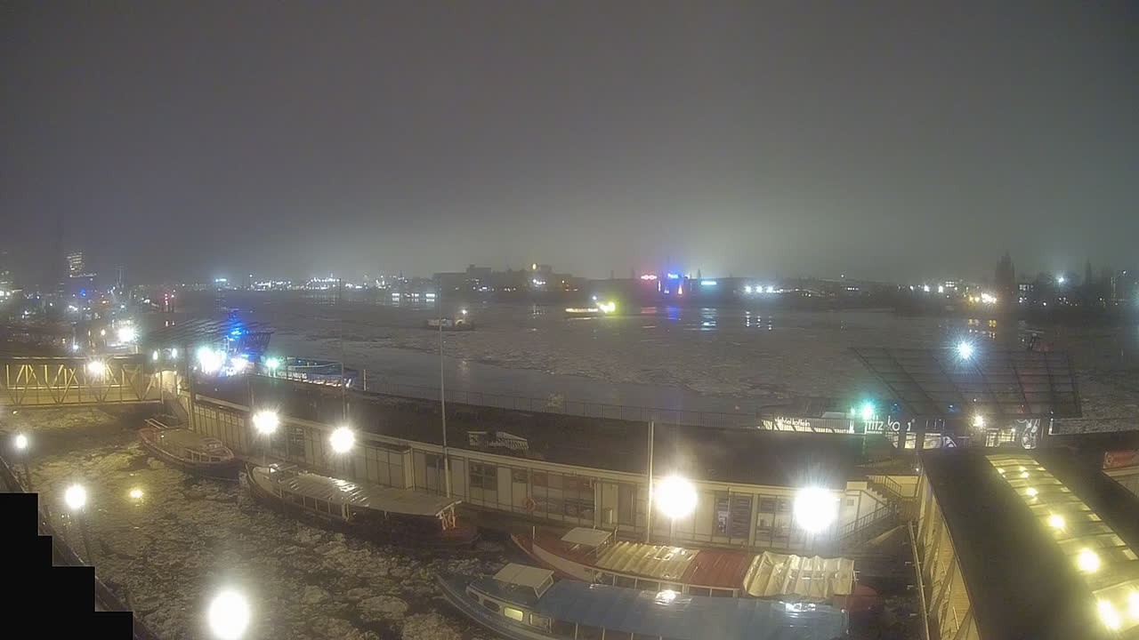 Archived image Webcam Hamburg: Cargo bridges