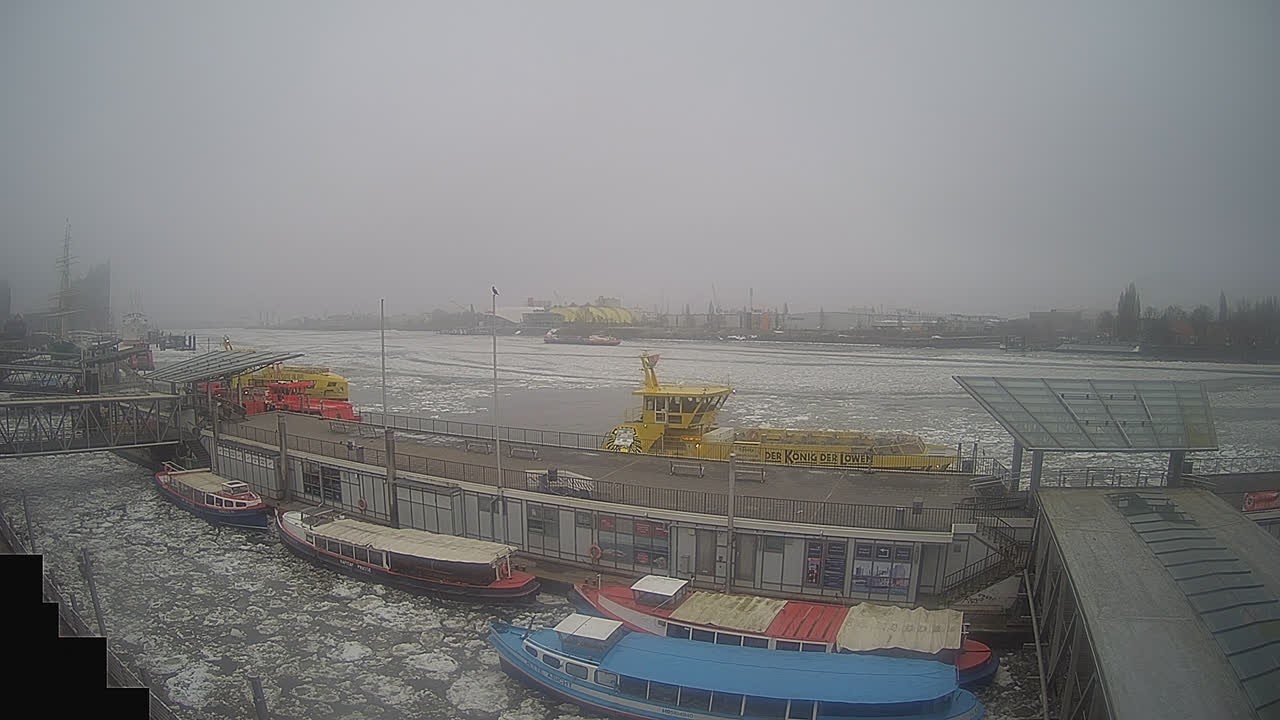 Archived image Webcam Hamburg: Cargo bridges