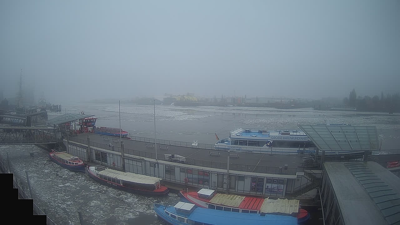 Archived image Webcam Hamburg: Cargo bridges