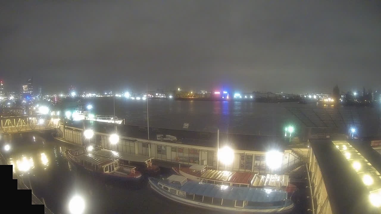 Archiv Foto Webcam Hamburg: Landungsbrücken