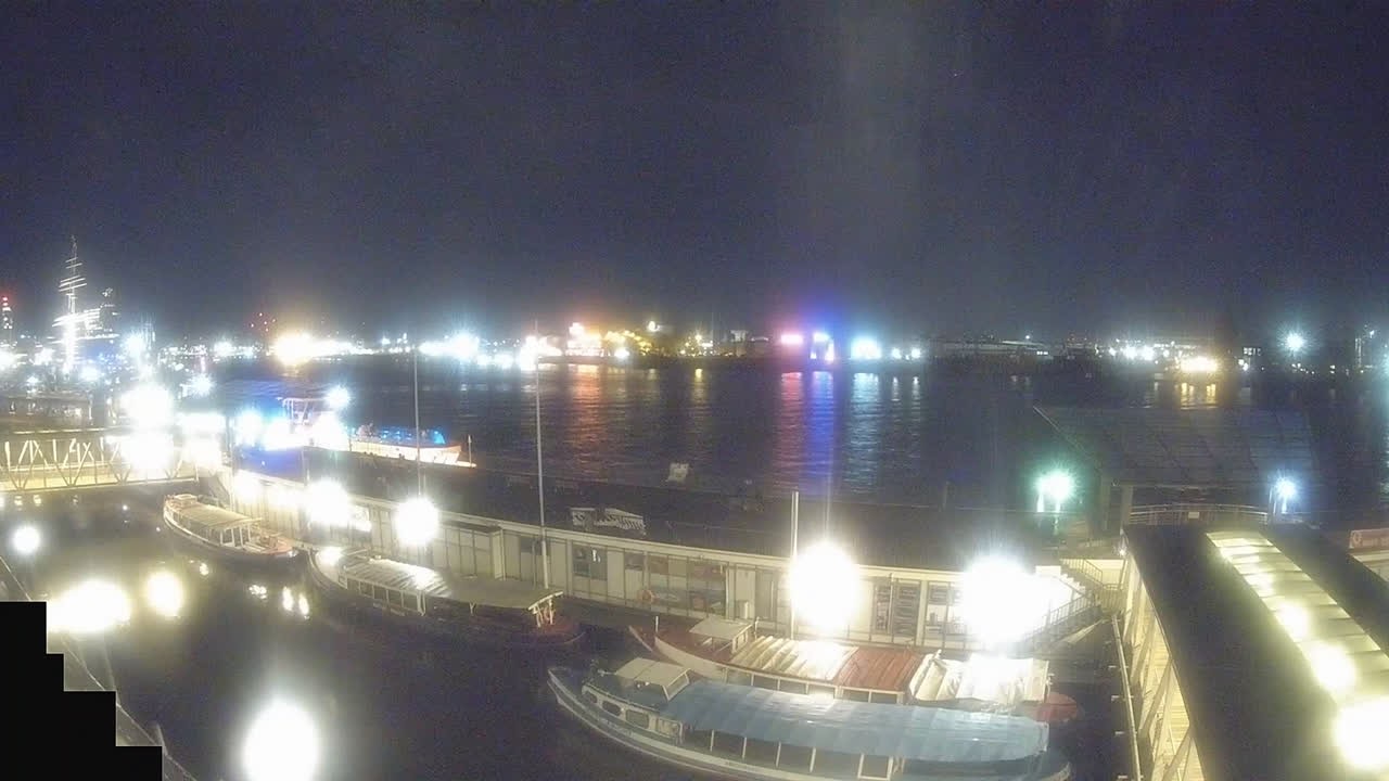 Archived image Webcam Hamburg: Cargo bridges