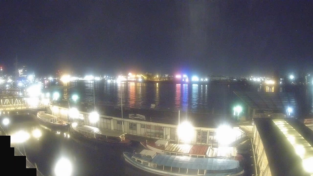 Archived image Webcam Hamburg: Cargo bridges