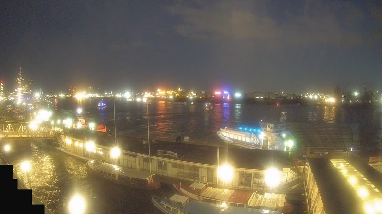 Archived image Webcam Hamburg: Cargo bridges