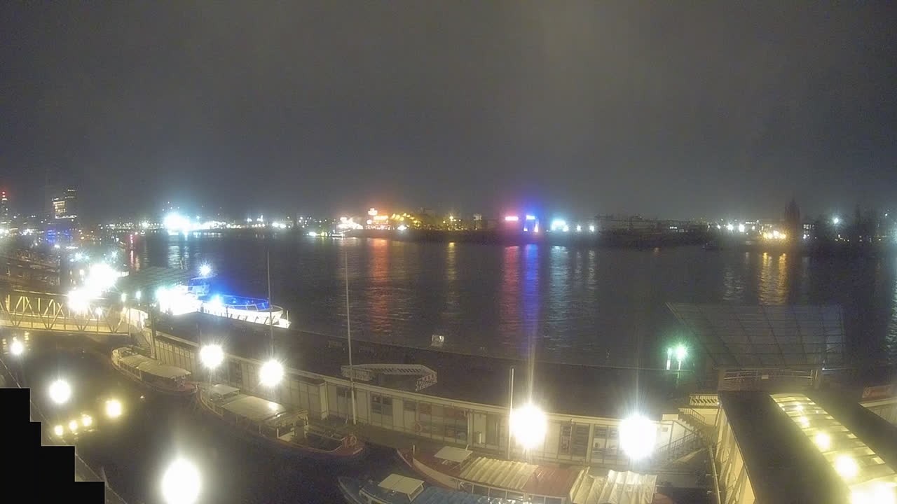 Archived image Webcam Hamburg: Cargo bridges