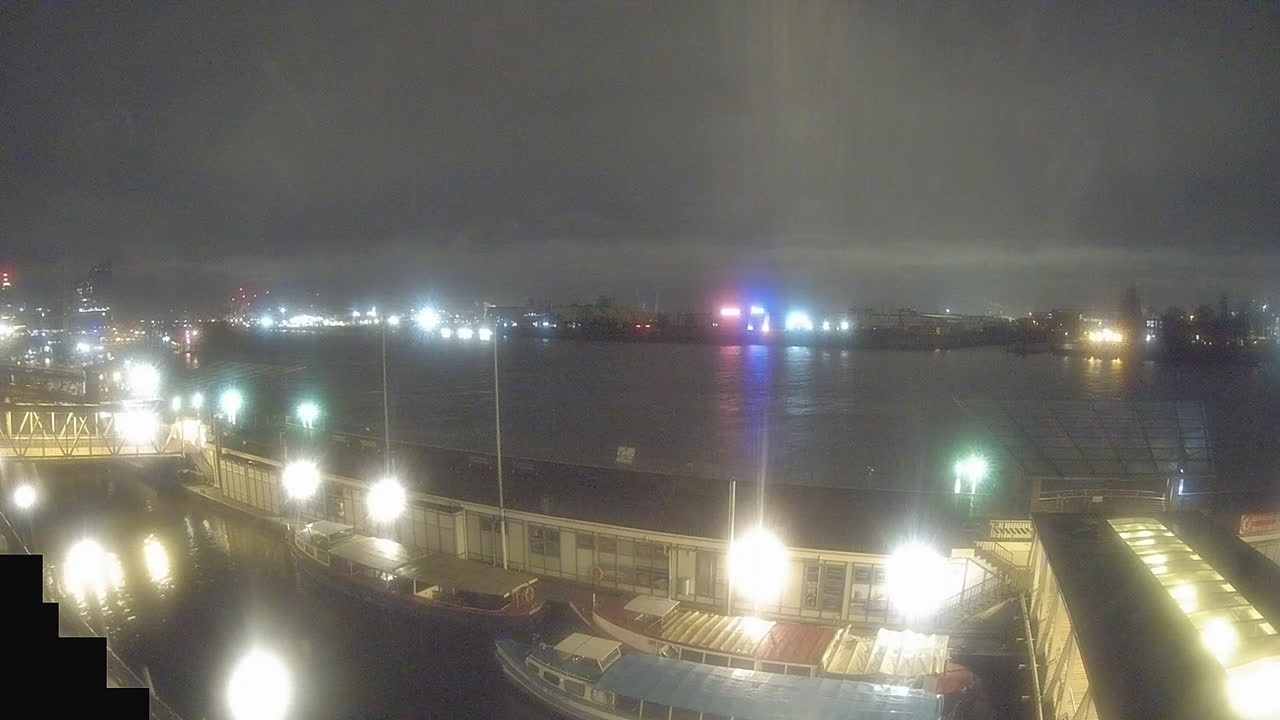 Archived image Webcam Hamburg: Cargo bridges