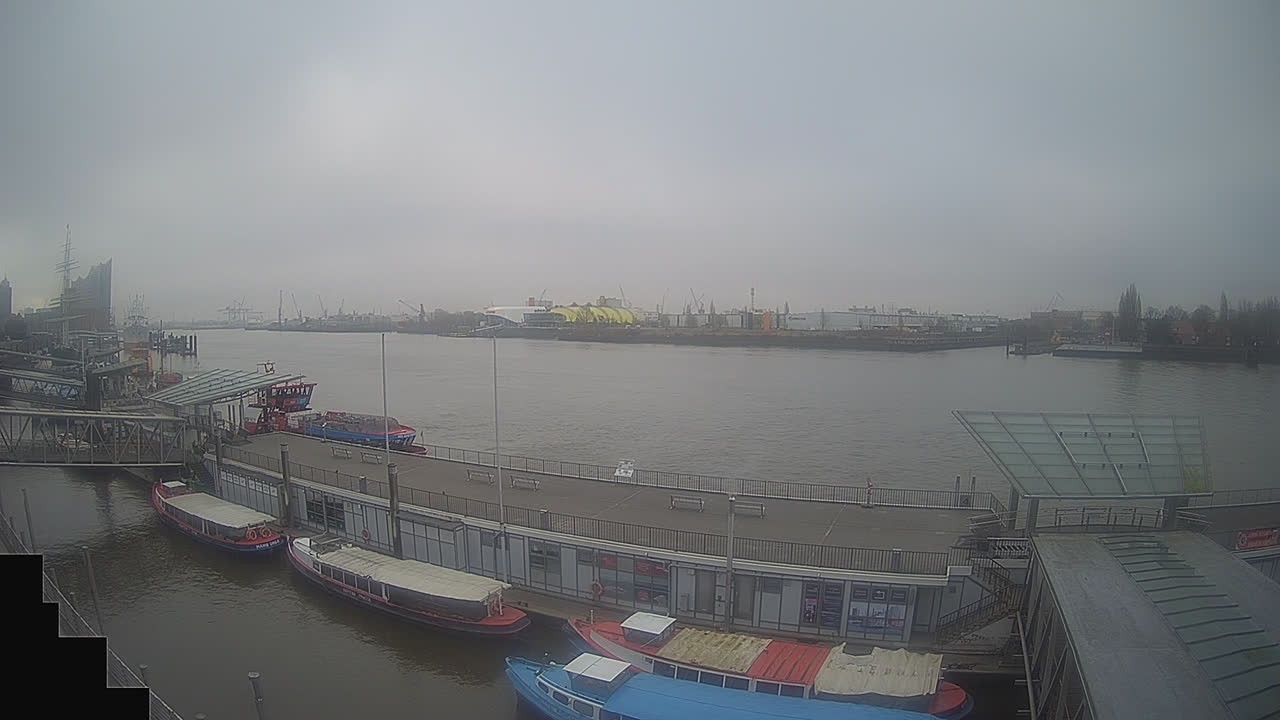 Archived image Webcam Hamburg: Cargo bridges