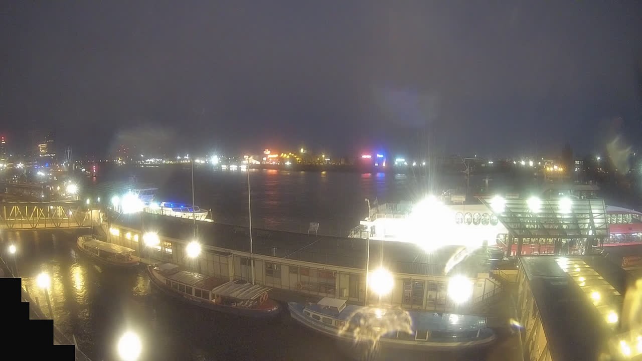 Archived image Webcam Hamburg: Cargo bridges