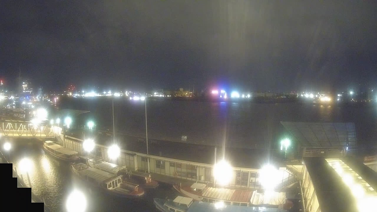 Archived image Webcam Hamburg: Cargo bridges