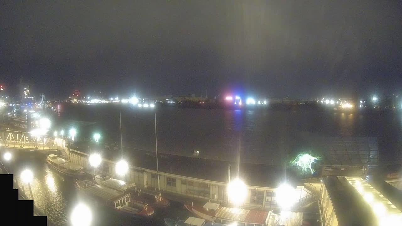 Archived image Webcam Hamburg: Cargo bridges