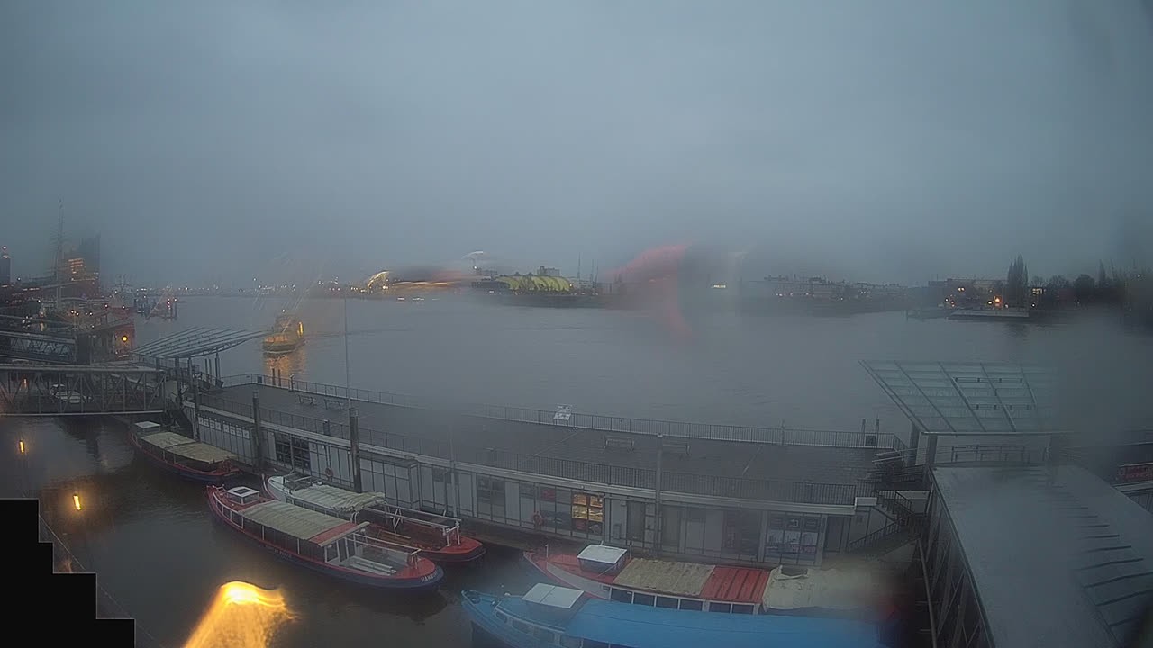 Archived image Webcam Hamburg: Cargo bridges