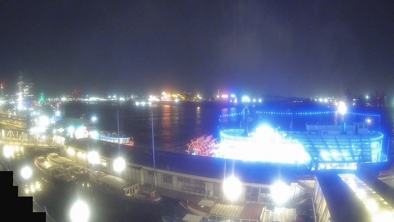 Archived image Webcam Hamburg: Cargo bridges