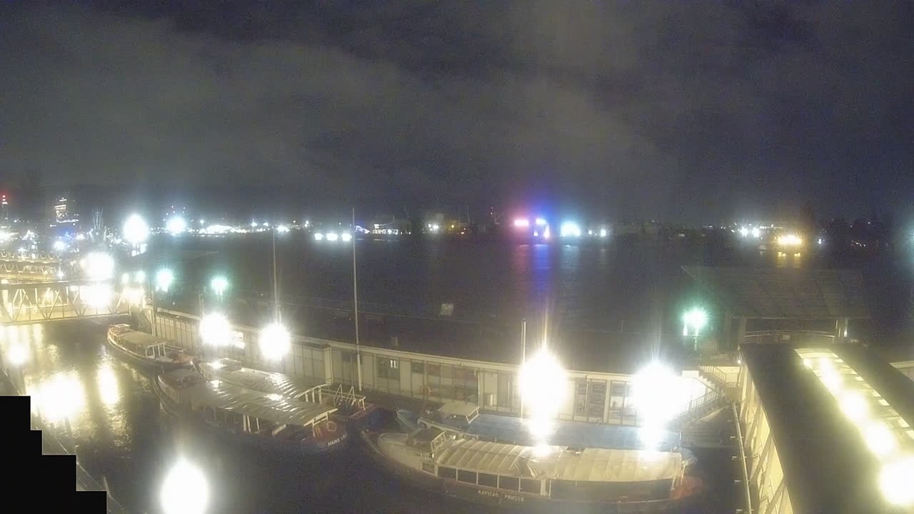 Archived image Webcam Hamburg: Cargo bridges