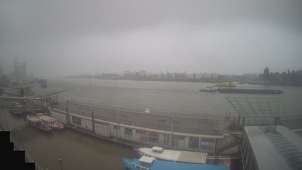 Archived image Webcam Hamburg: Cargo bridges