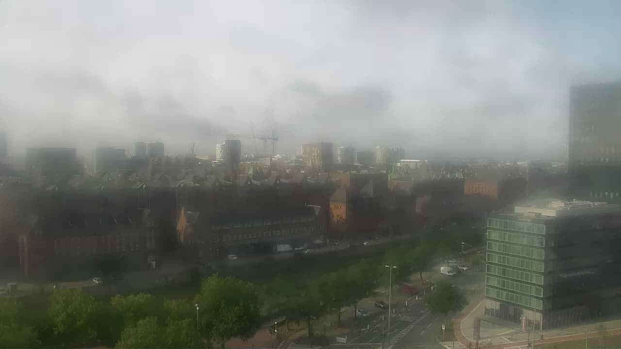 Archiv Foto Webcam Hamburg: Am Chilehaus