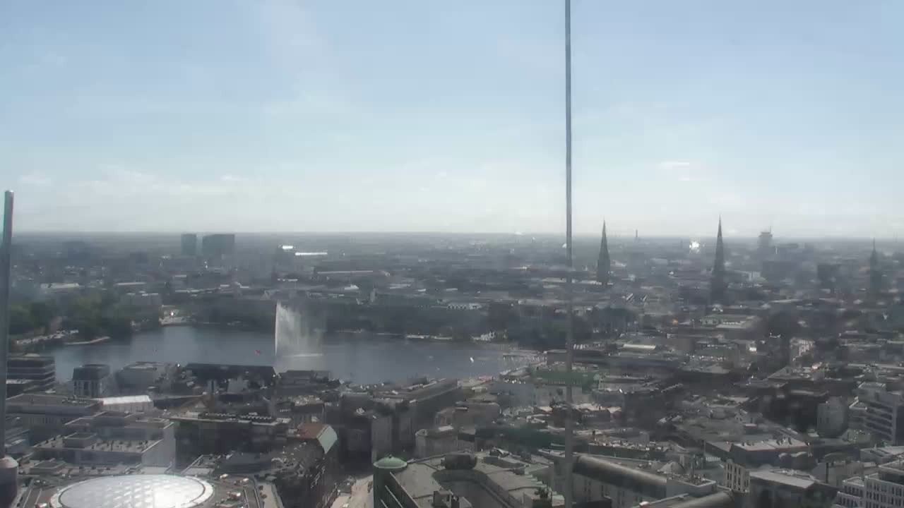Archiv Foto Webcam Hamburg: Emporio-Hochhaus