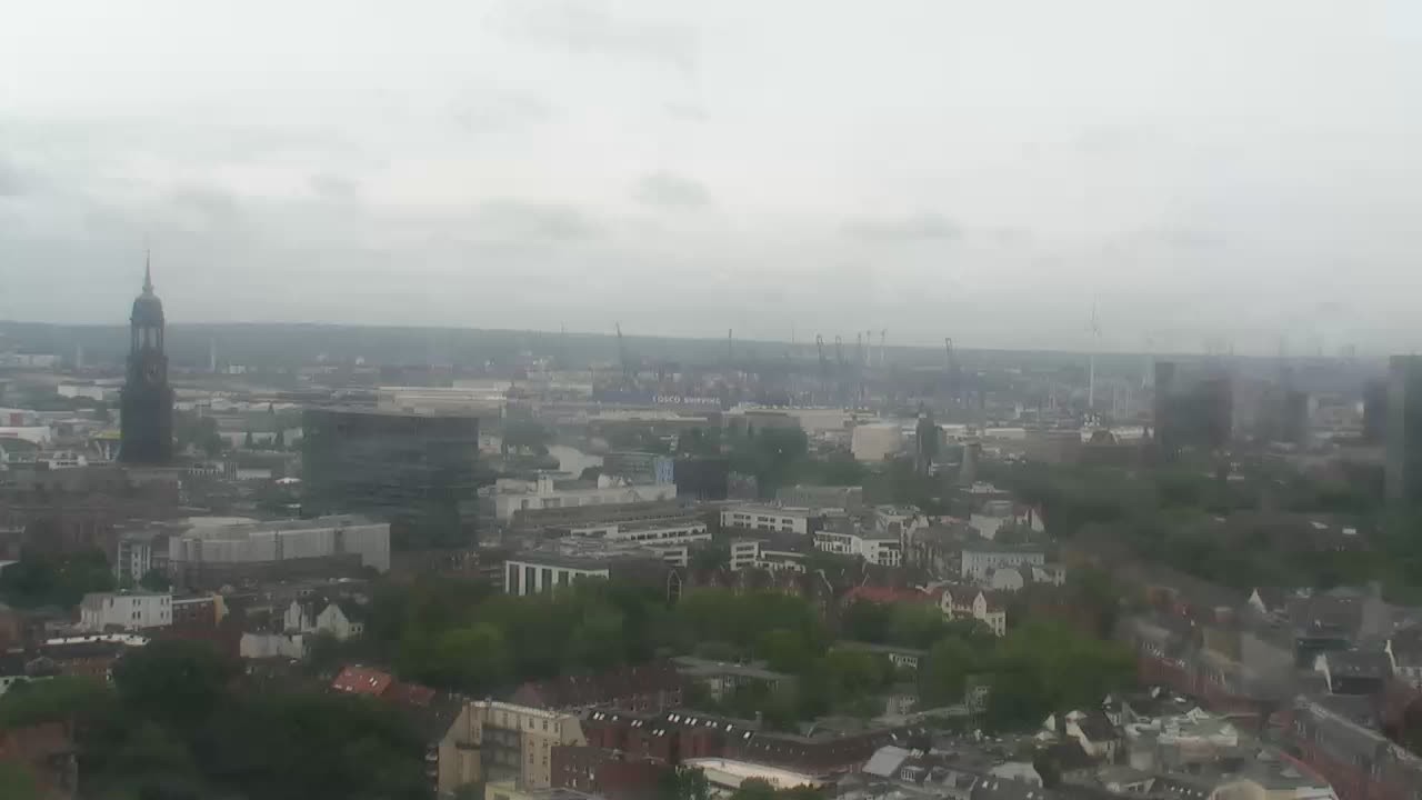 Archiv Foto Webcam Hamburg: Emporio-Hochhaus