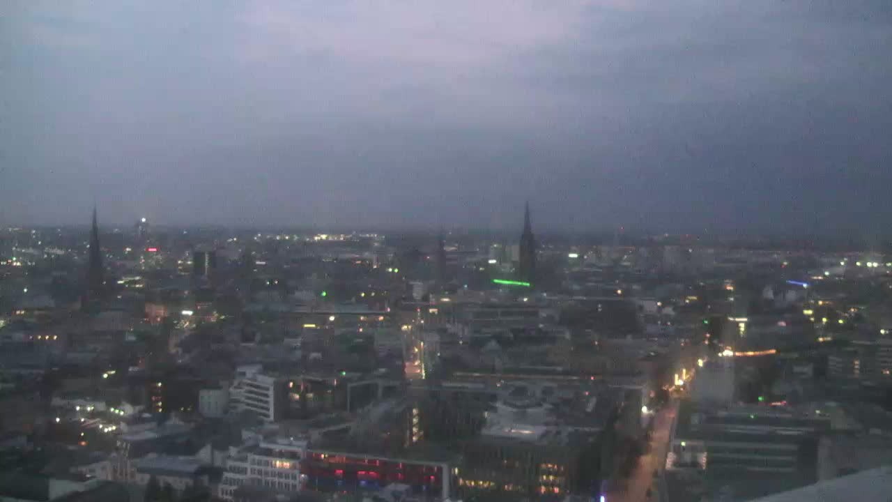 Archiv Foto Webcam Hamburg: Emporio-Hochhaus