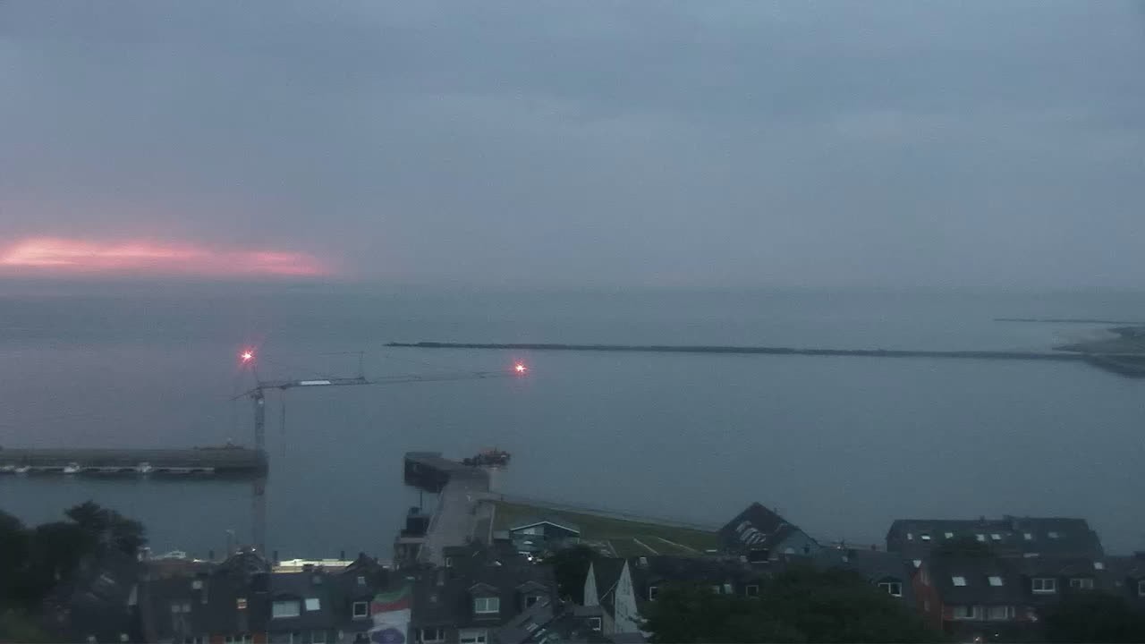 Archiv Foto Webcam Helgoland: Blick auf die Ladungsbrücke