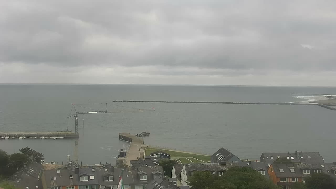 Archiv Foto Webcam Helgoland: Blick auf die Ladungsbrücke