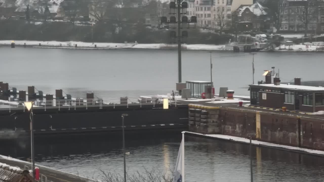 Archiv Foto Webcam Kiel: An den Schleusen