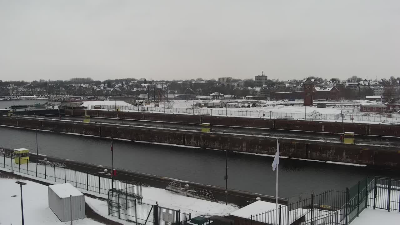 Archiv Foto Webcam Kiel: An den Schleusen