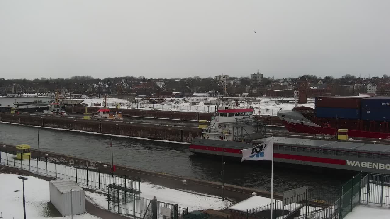 Archiv Foto Webcam Kiel: An den Schleusen