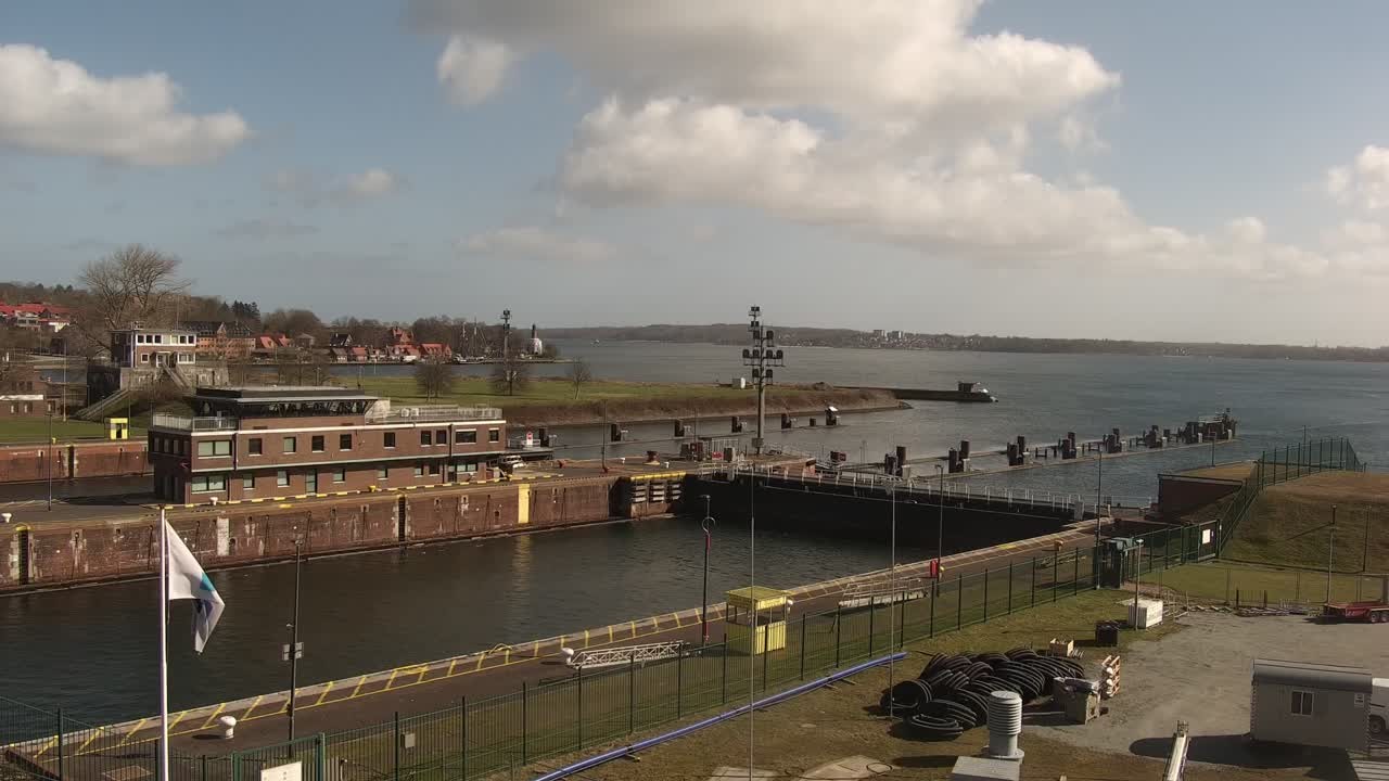 Archiv Foto Webcam Kiel: An den Schleusen