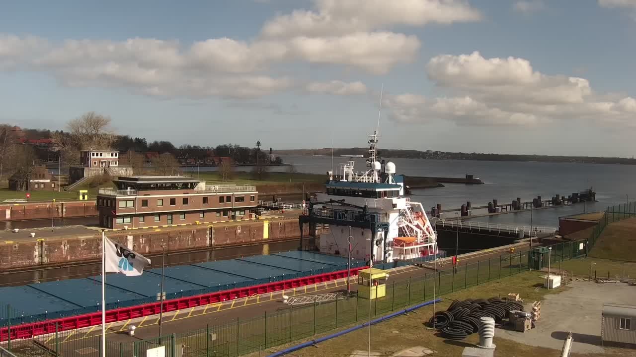 Archiv Foto Webcam Kiel: An den Schleusen