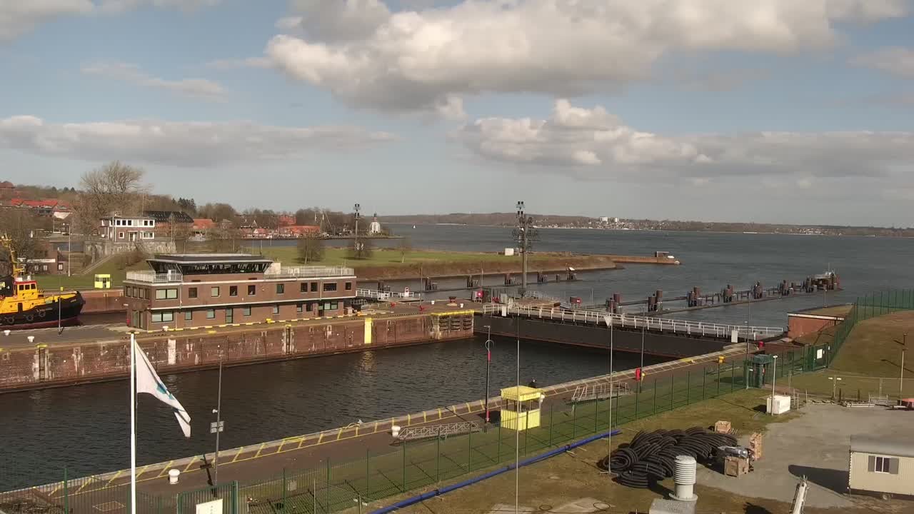 Archived image Webcam Kiel: At the locks