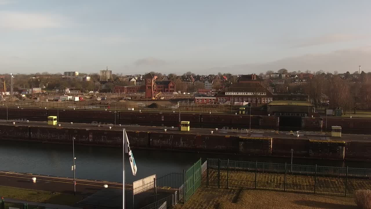 Archiv Foto Webcam Kiel: An den Schleusen