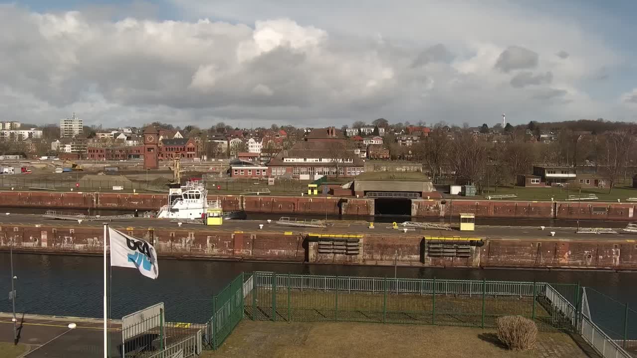Archiv Foto Webcam Kiel: An den Schleusen