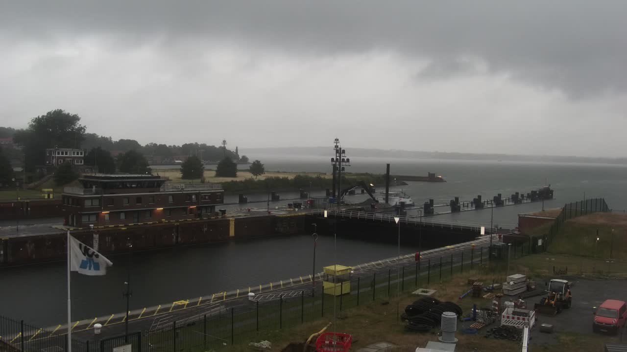 Archiv Foto Webcam Kiel: An den Schleusen