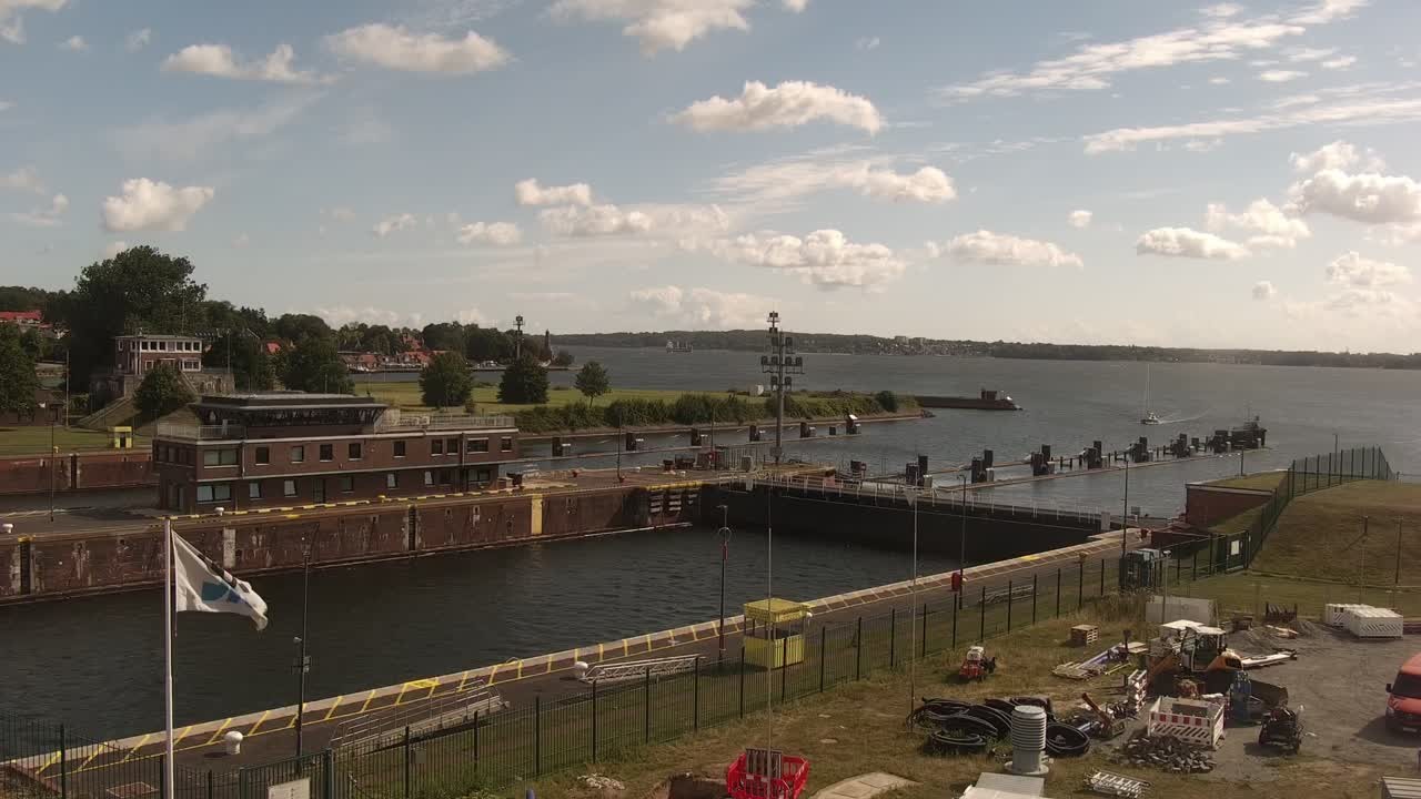 Archiv Foto Webcam Kiel: An den Schleusen