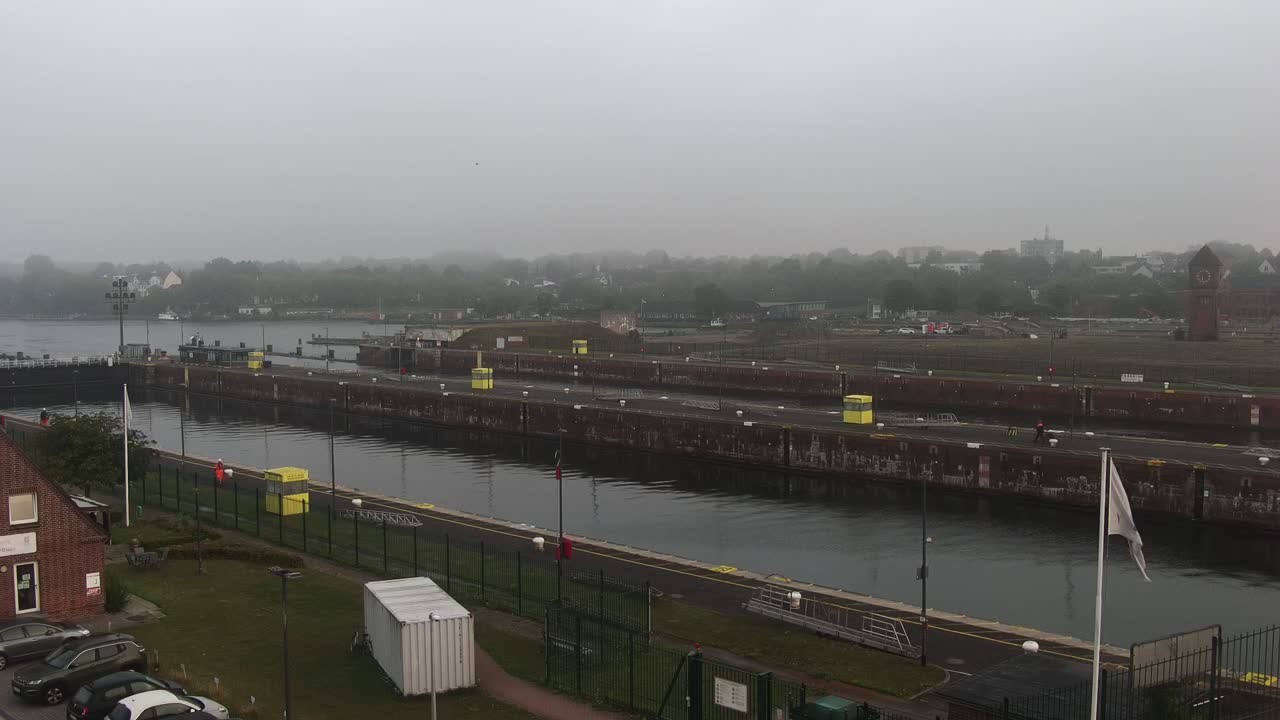 Archiv Foto Webcam Kiel: An den Schleusen
