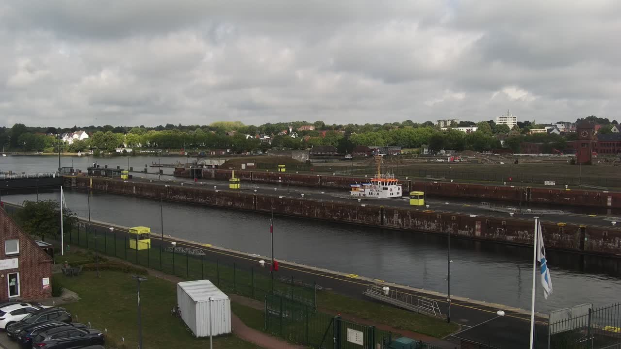 Archiv Foto Webcam Kiel: An den Schleusen