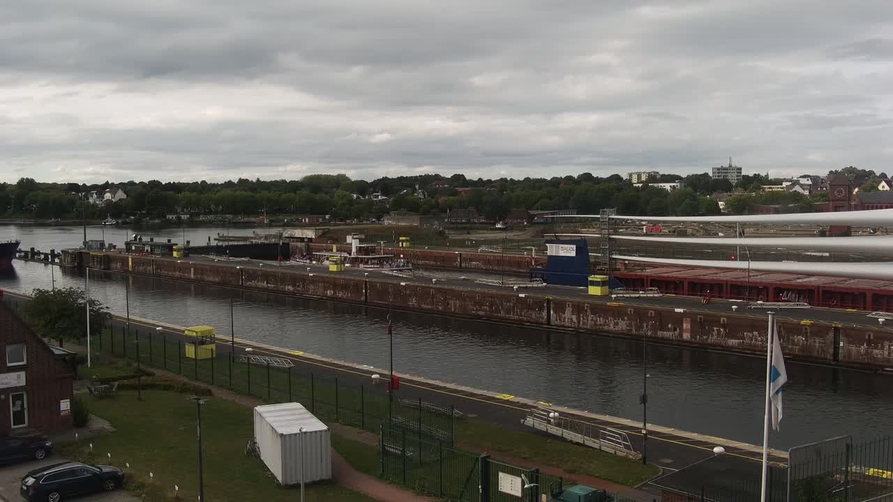 Archiv Foto Webcam Kiel: An den Schleusen