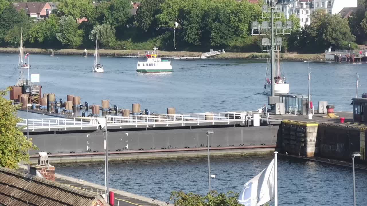Archiv Foto Webcam Kiel: An den Schleusen