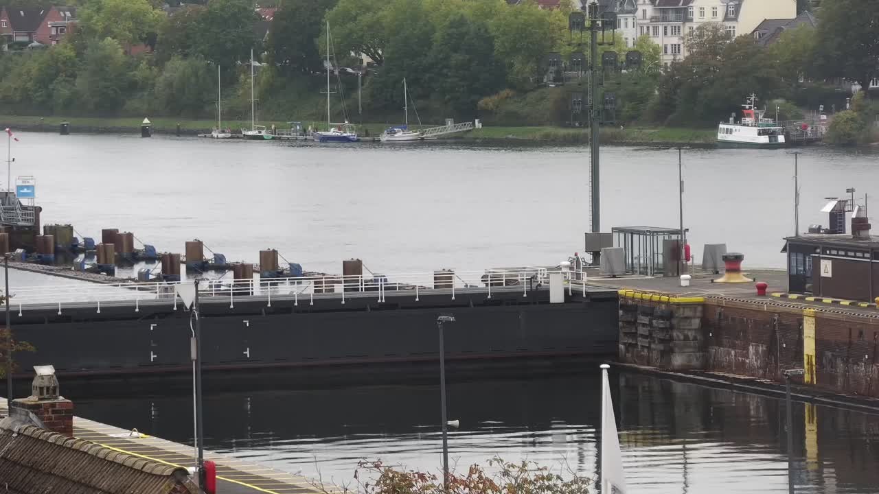 Archiv Foto Webcam Kiel: An den Schleusen