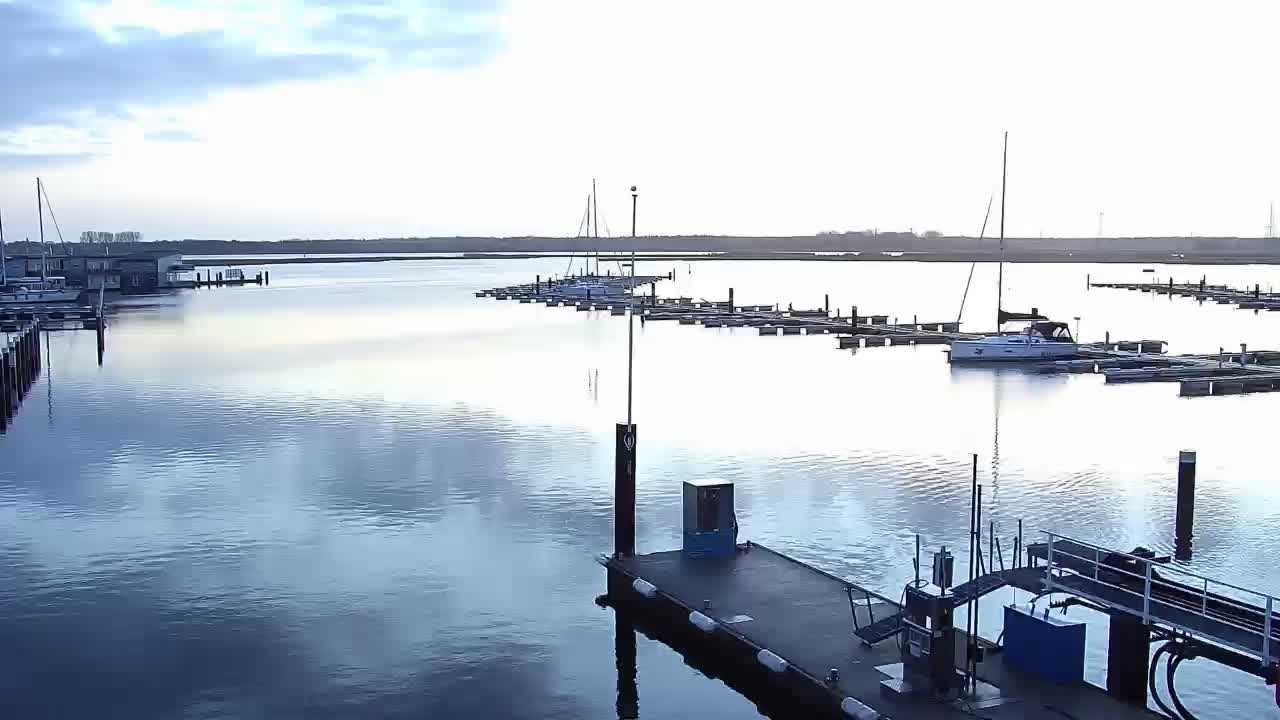 Archiv Foto Webcam Usedom: Yachthafen Kröslin